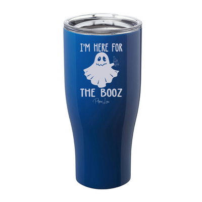 Spooky Sale | I'm Here For The Booz Laser Etched Tumbler