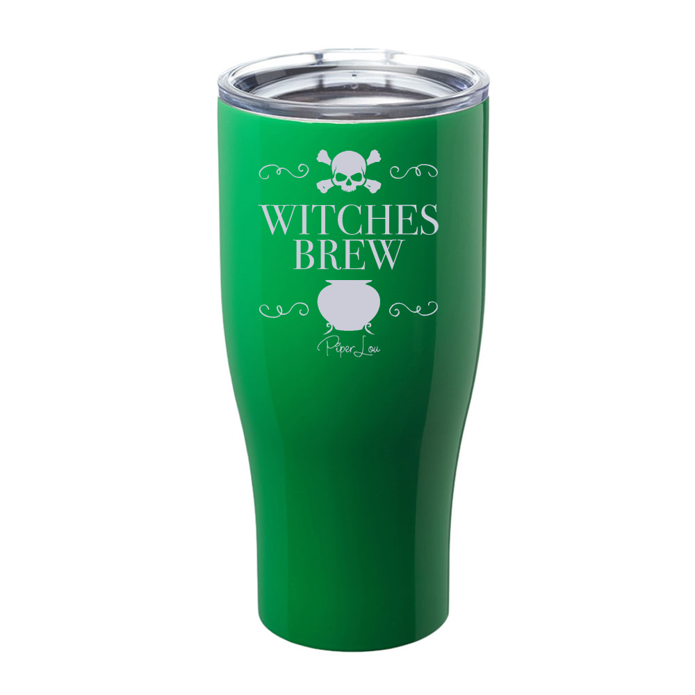 Spooky Sale | Witches Brew Cauldron Laser Etched Tumbler