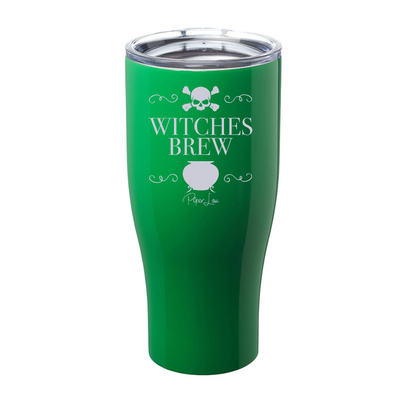 Spooky Sale | Witches Brew Cauldron Laser Etched Tumbler