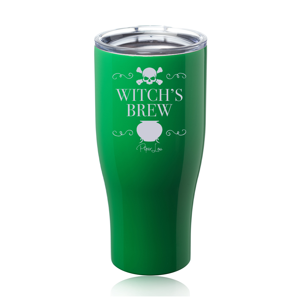 Spooky Sale | Witch's Brew Cauldron Laser Etched Tumbler