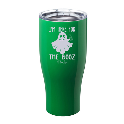 Spooky Sale | I'm Here For The Booz Laser Etched Tumbler