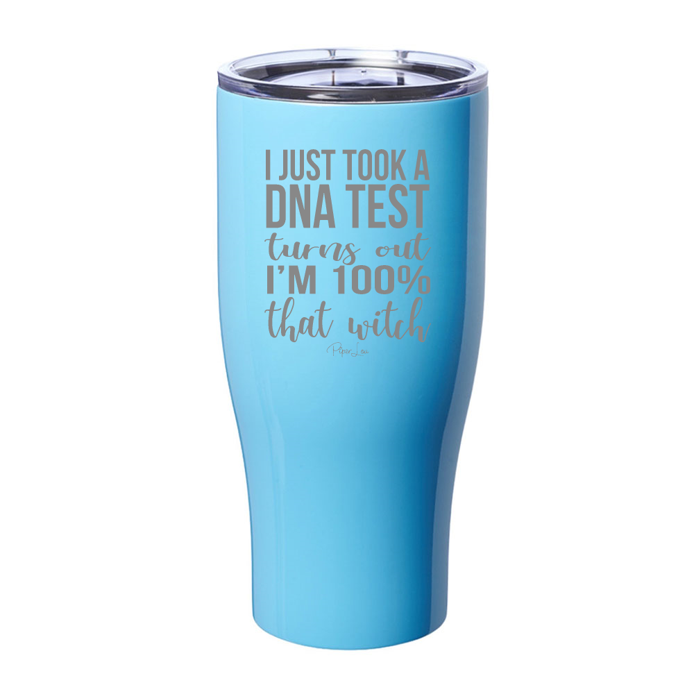 Spooky Sale | I Just Took A DNA Test I'm That Witch Laser Etched Tumbler