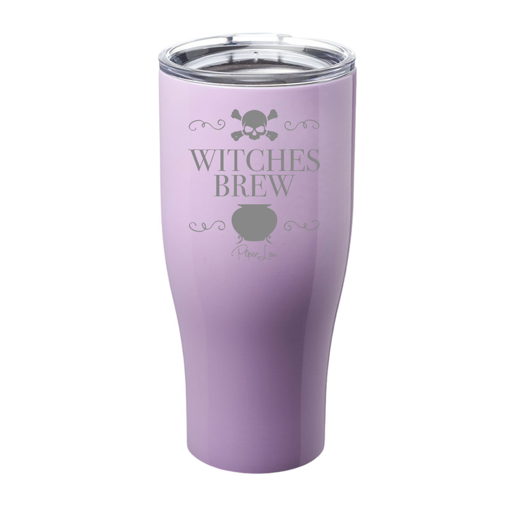 Spooky Sale | Witches Brew Cauldron Laser Etched Tumbler