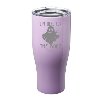 Spooky Sale | I'm Here For The Booz Laser Etched Tumbler