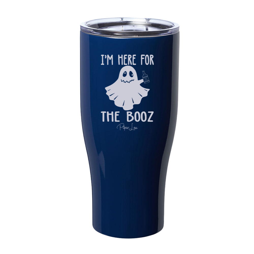 Spooky Sale | I'm Here For The Booz Laser Etched Tumbler