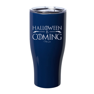 Spooky Sale | Halloween Is Coming Laser Etched Tumbler