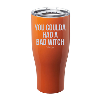 Spooky Sale | You Coulda Had A Bad Witch Laser Etched Tumbler