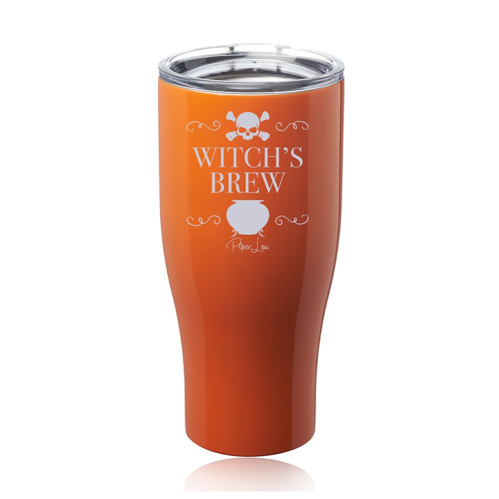 Spooky Sale | Witch's Brew Cauldron Laser Etched Tumbler