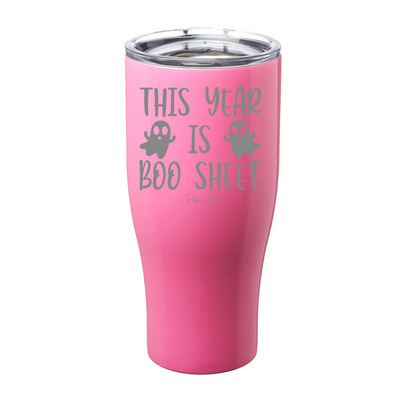 Spooky Sale | This Year Is Boo Sheet Laser Etched Tumbler