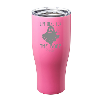 Spooky Sale | I'm Here For The Booz Laser Etched Tumbler