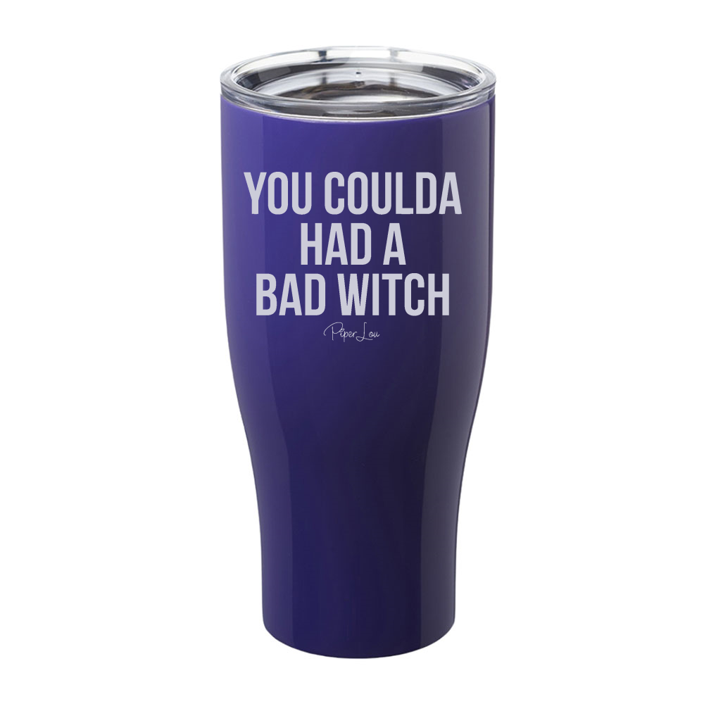 Spooky Sale | You Coulda Had A Bad Witch Laser Etched Tumbler