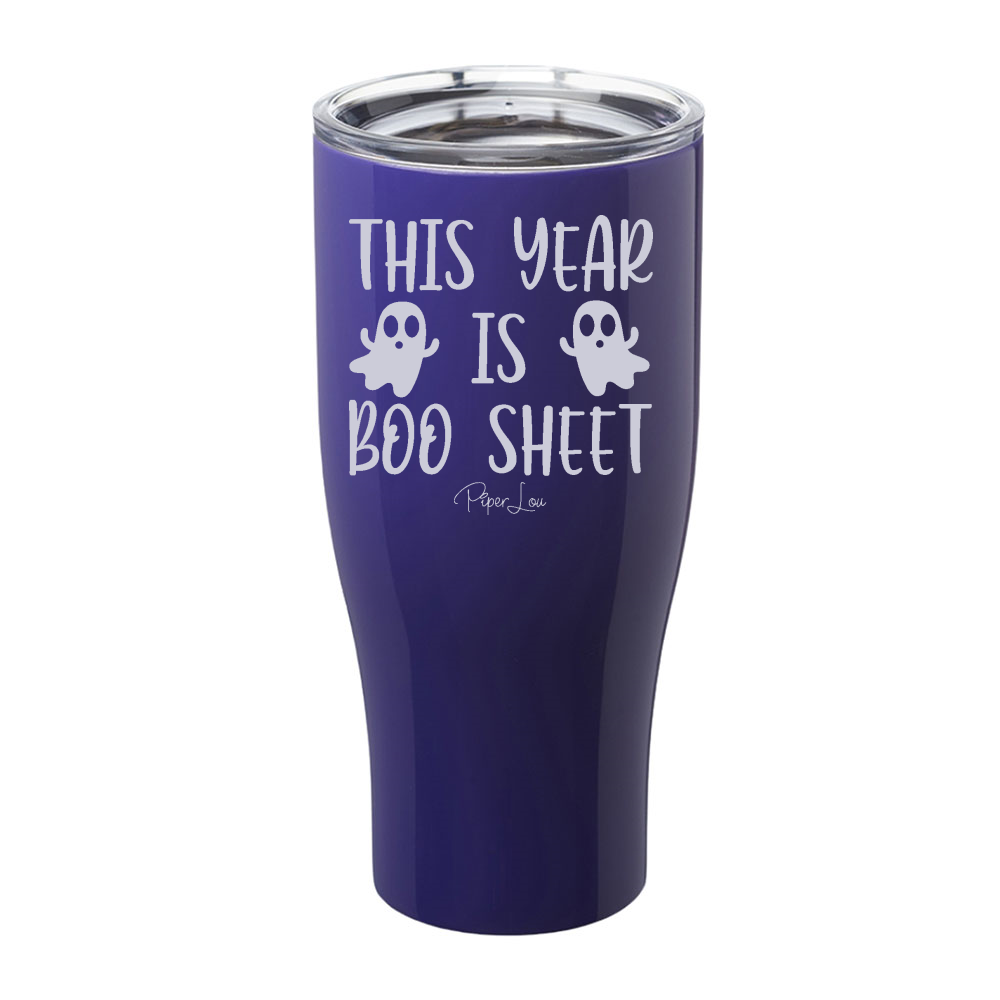 Spooky Sale | This Year Is Boo Sheet Laser Etched Tumbler