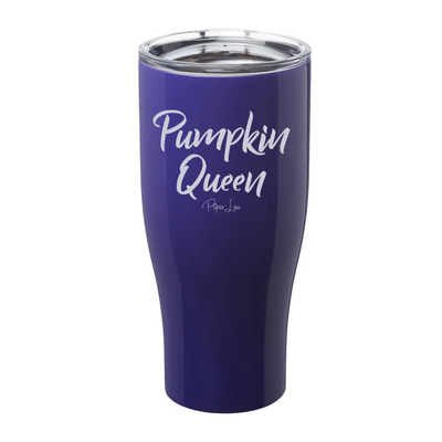 Spooky Sale | Pumpkin Queen Laser Etched Tumbler