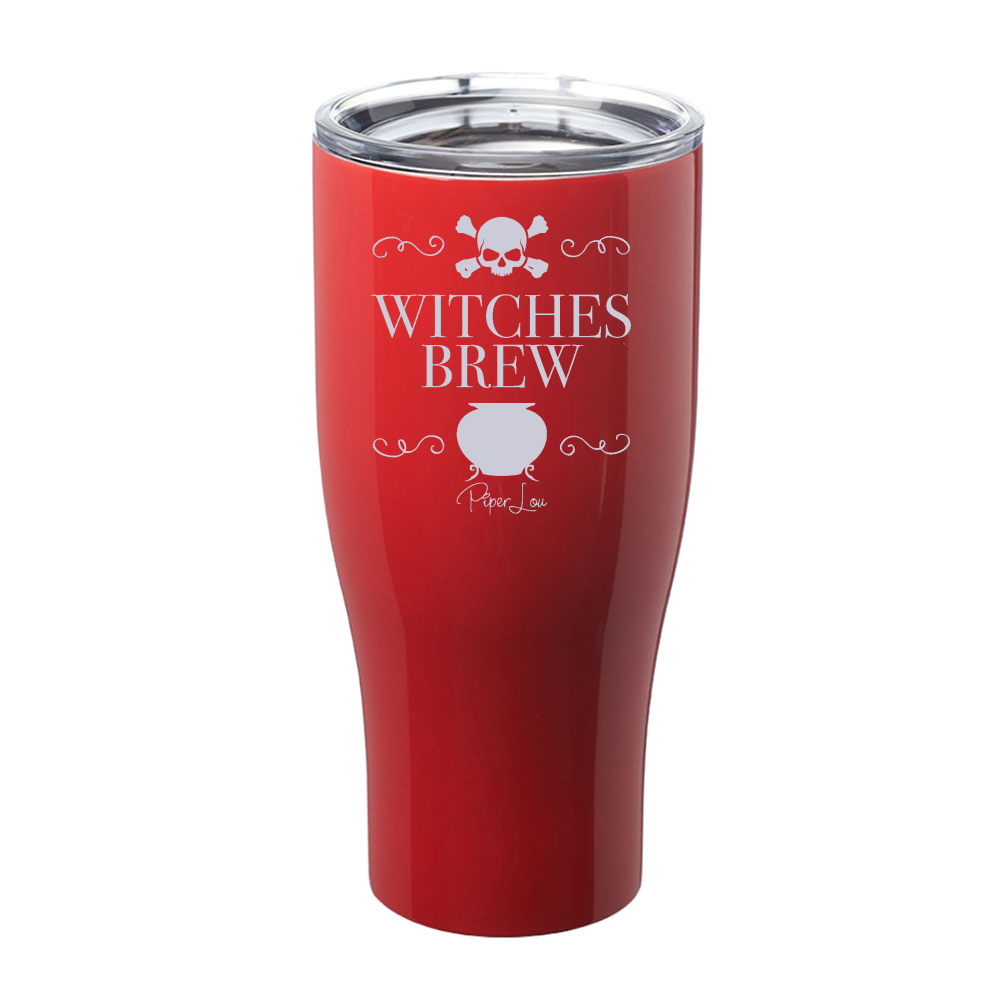 Spooky Sale | Witches Brew Cauldron Laser Etched Tumbler