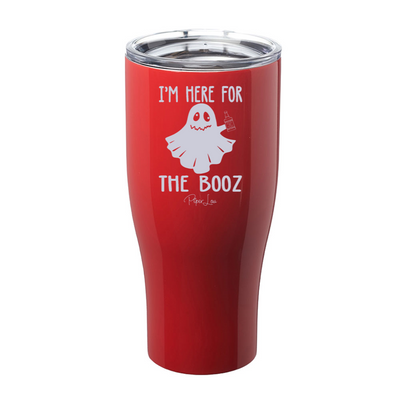 Spooky Sale | I'm Here For The Booz Laser Etched Tumbler