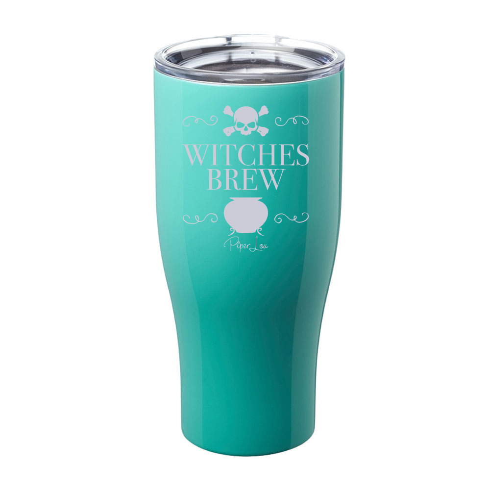 Spooky Sale | Witches Brew Cauldron Laser Etched Tumbler