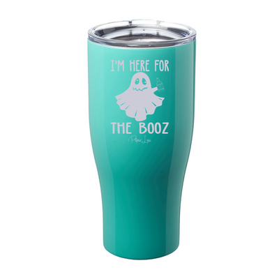 Spooky Sale | I'm Here For The Booz Laser Etched Tumbler