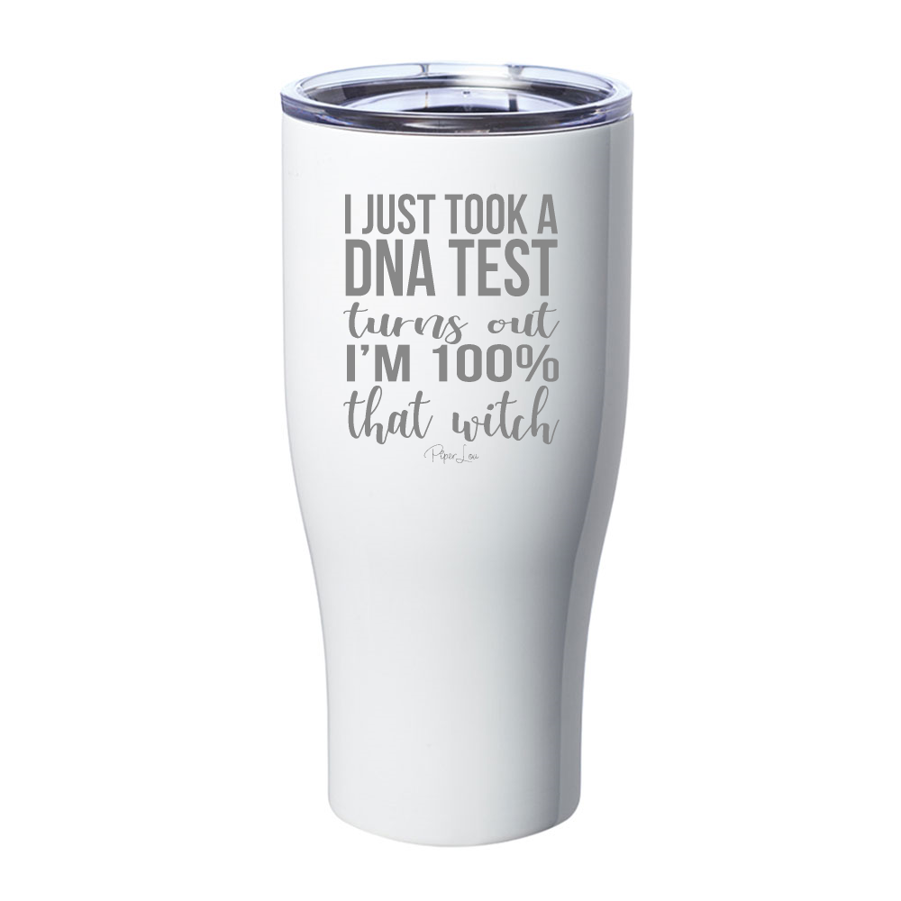 Spooky Sale | I Just Took A DNA Test I'm That Witch Laser Etched Tumbler