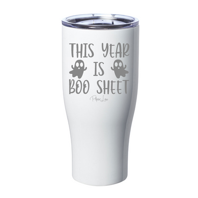 Spooky Sale | This Year Is Boo Sheet Laser Etched Tumbler