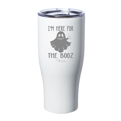 Spooky Sale | I'm Here For The Booz Laser Etched Tumbler