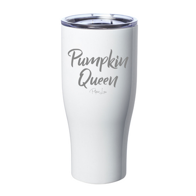 Spooky Sale | Pumpkin Queen Laser Etched Tumbler