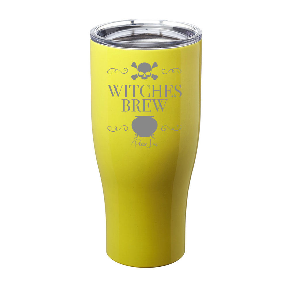 Spooky Sale | Witches Brew Cauldron Laser Etched Tumbler