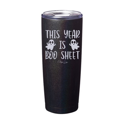 Spooky Sale | This Year Is Boo Sheet Laser Etched Tumbler