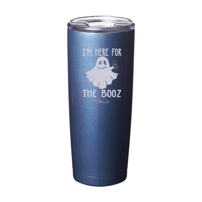 Spooky Sale | I'm Here For The Booz Laser Etched Tumbler