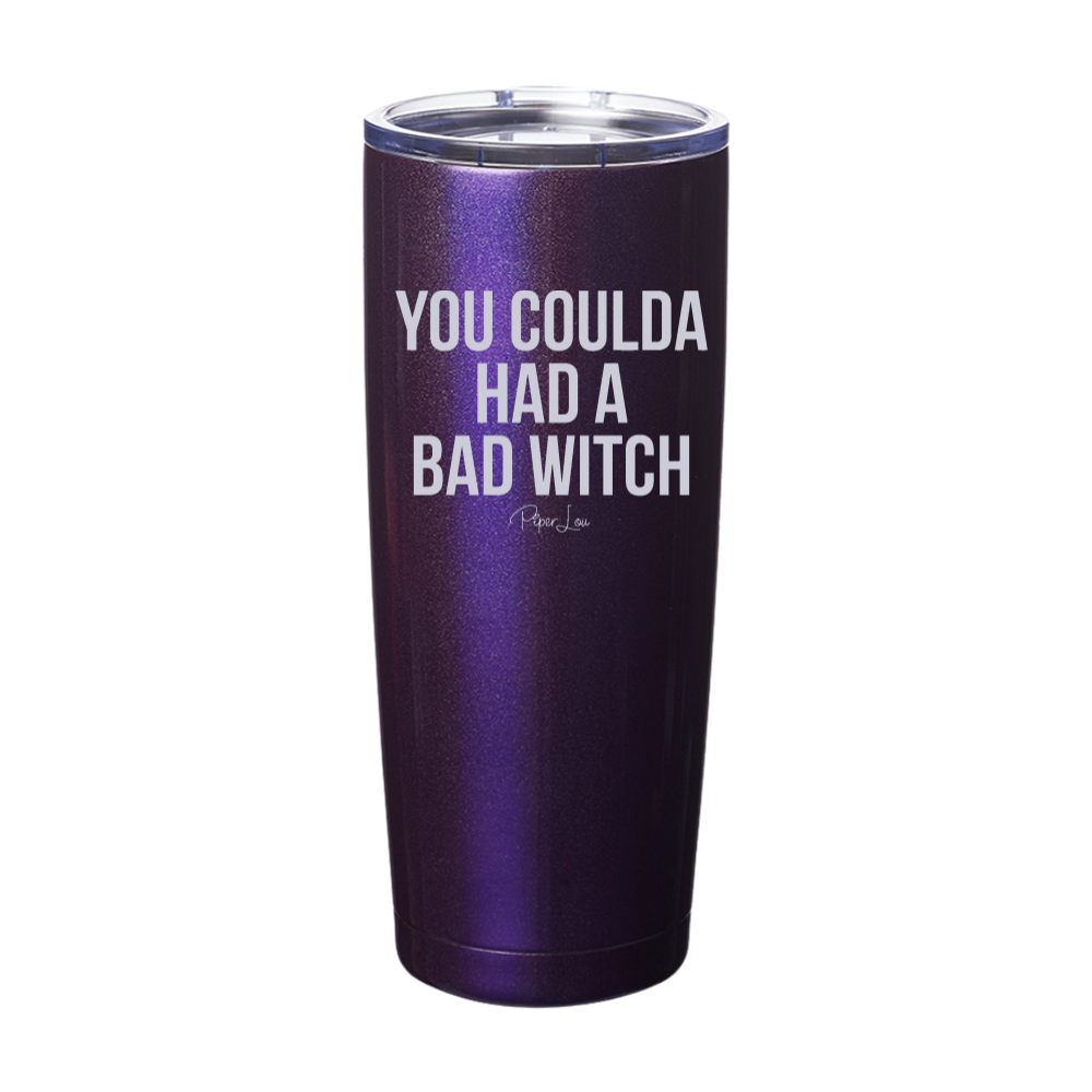 Spooky Sale | You Coulda Had A Bad Witch Laser Etched Tumbler