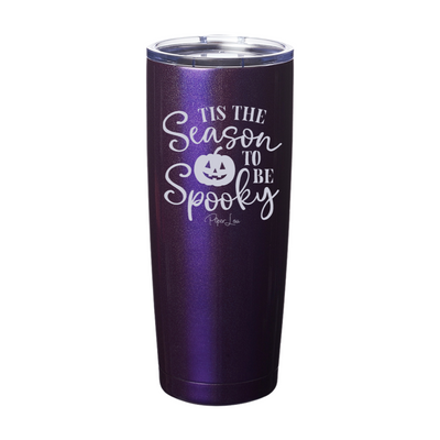 Spooky Sale | Tis The Season To Be Spooky Laser Etched Tumbler