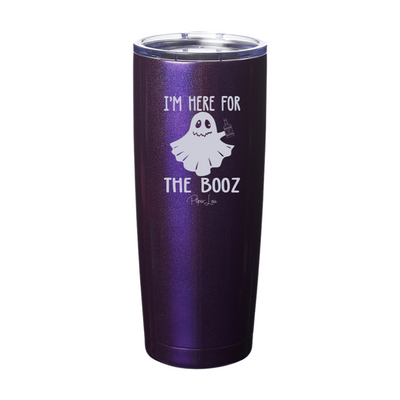 Spooky Sale | I'm Here For The Booz Laser Etched Tumbler