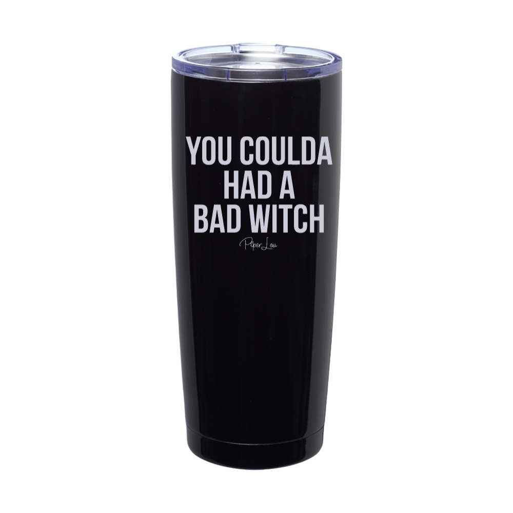 Spooky Sale | You Coulda Had A Bad Witch Laser Etched Tumbler