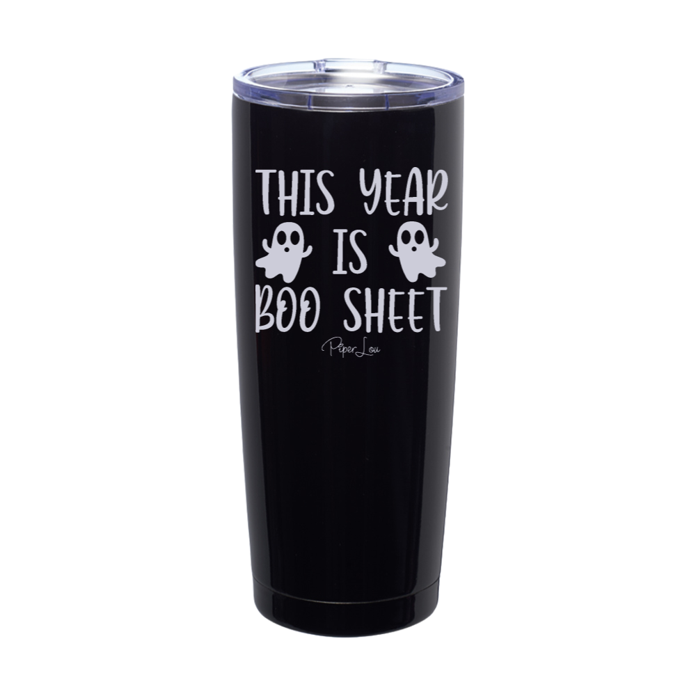 Spooky Sale | This Year Is Boo Sheet Laser Etched Tumbler