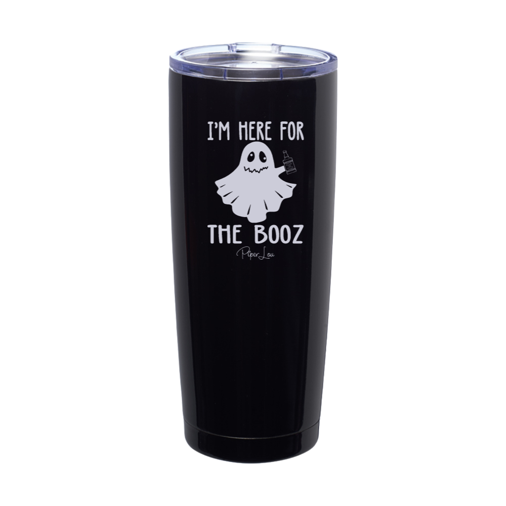 Spooky Sale | I'm Here For The Booz Laser Etched Tumbler