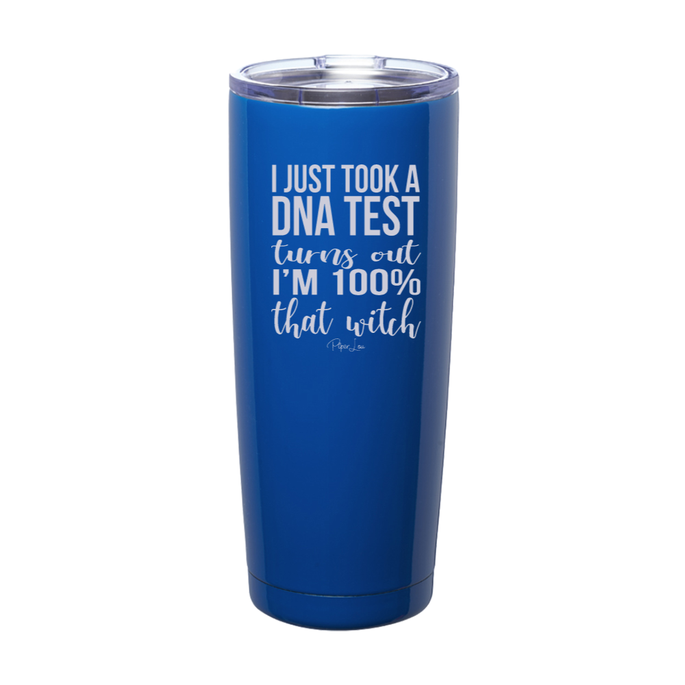 Spooky Sale | I Just Took A DNA Test I'm That Witch Laser Etched Tumbler