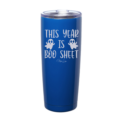 Spooky Sale | This Year Is Boo Sheet Laser Etched Tumbler