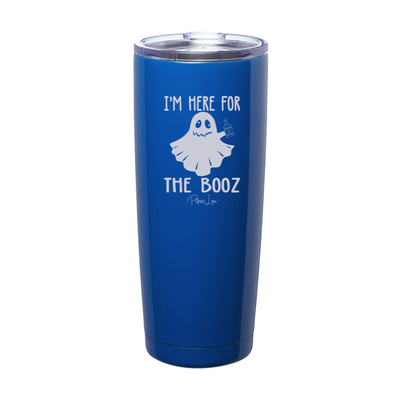 Spooky Sale | I'm Here For The Booz Laser Etched Tumbler