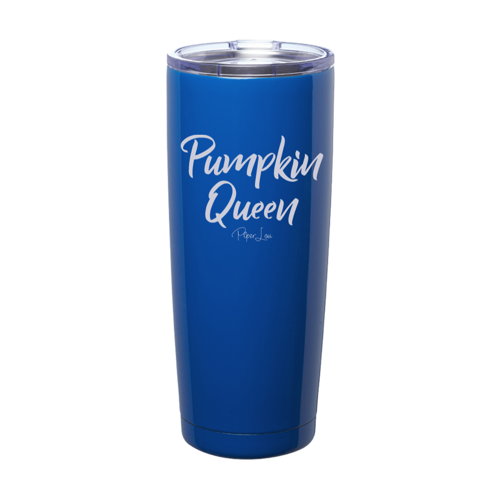 Spooky Sale | Pumpkin Queen Laser Etched Tumbler