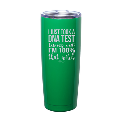 Spooky Sale | I Just Took A DNA Test I'm That Witch Laser Etched Tumbler