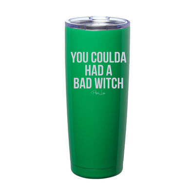 Spooky Sale | You Coulda Had A Bad Witch Laser Etched Tumbler