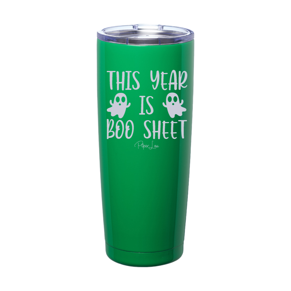 Spooky Sale | This Year Is Boo Sheet Laser Etched Tumbler