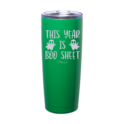 Spooky Sale | This Year Is Boo Sheet Laser Etched Tumbler