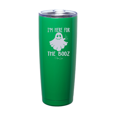 Spooky Sale | I'm Here For The Booz Laser Etched Tumbler