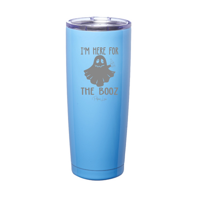 Spooky Sale | I'm Here For The Booz Laser Etched Tumbler