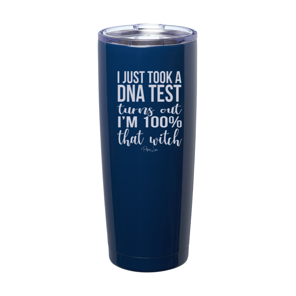 Spooky Sale | I Just Took A DNA Test I'm That Witch Laser Etched Tumbler