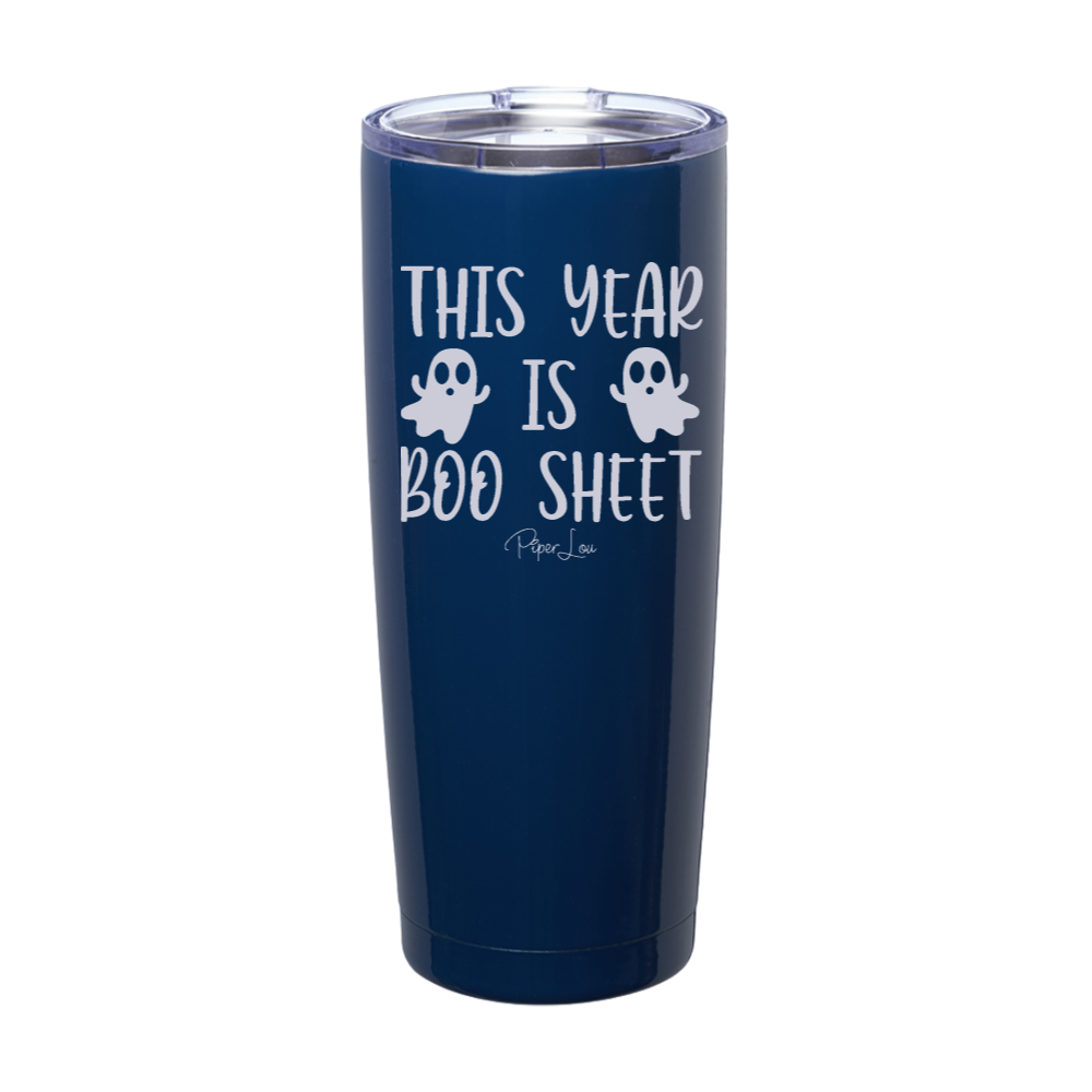 Spooky Sale | This Year Is Boo Sheet Laser Etched Tumbler