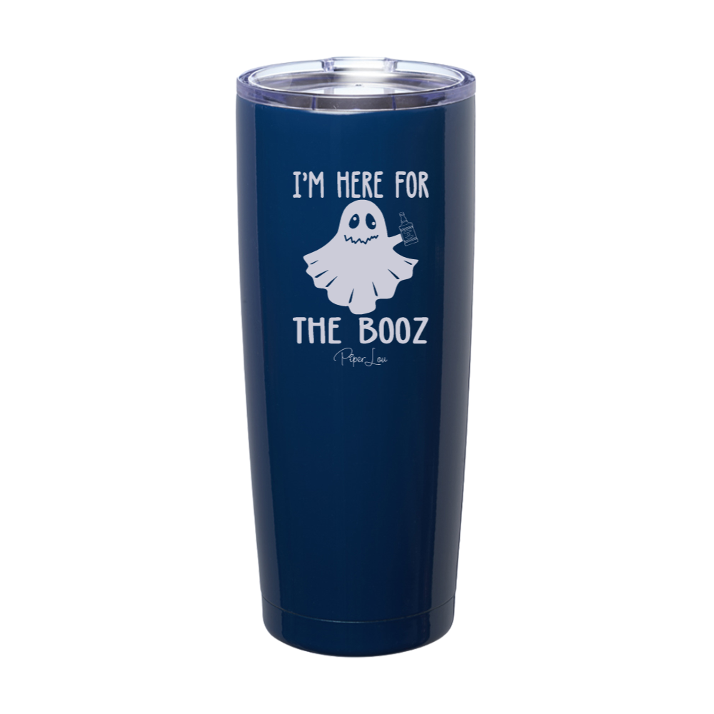 Spooky Sale | I'm Here For The Booz Laser Etched Tumbler