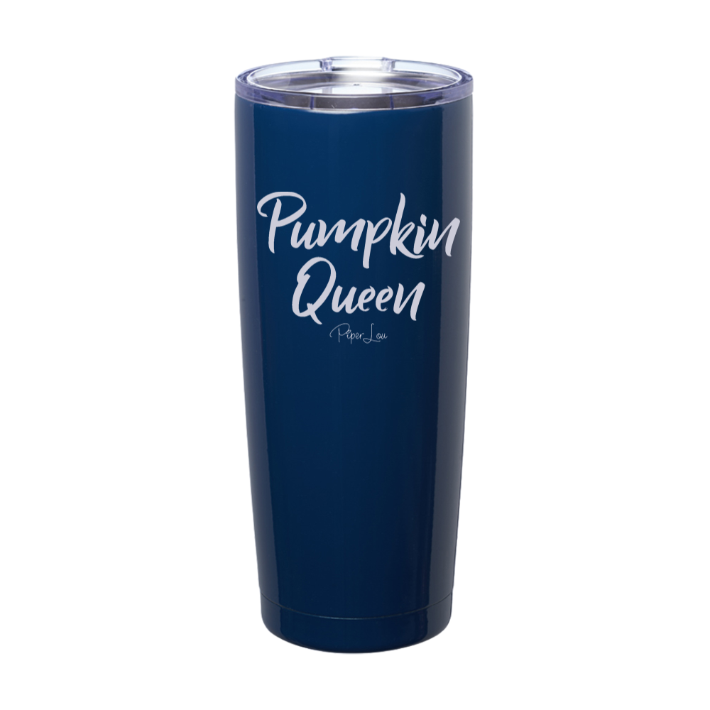 Spooky Sale | Pumpkin Queen Laser Etched Tumbler