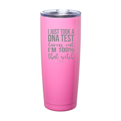 Spooky Sale | I Just Took A DNA Test I'm That Witch Laser Etched Tumbler