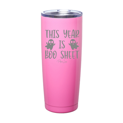 Spooky Sale | This Year Is Boo Sheet Laser Etched Tumbler